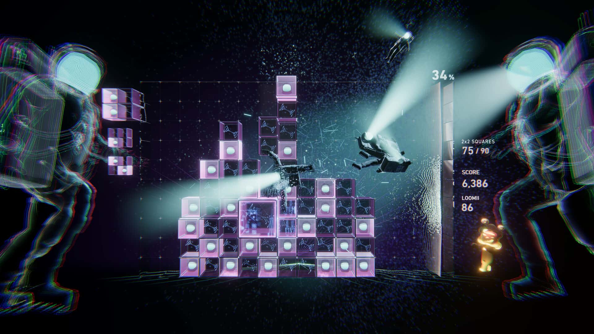光速魔方 新生 Lumines Arise全息投影